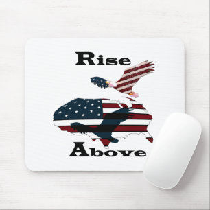 Rise above  mouse pad