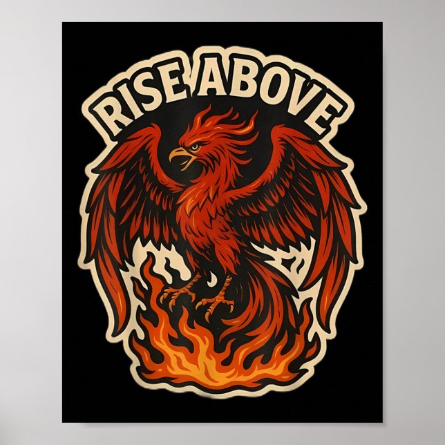 Rise Above Pcute Ss Cute Ssnix Rising From Ashes F Poster (Front)
