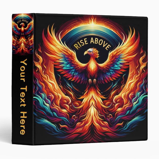 Rise Above Phoenix  Binder (Front/Spine)