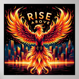 Rise Above Phoenix Poster