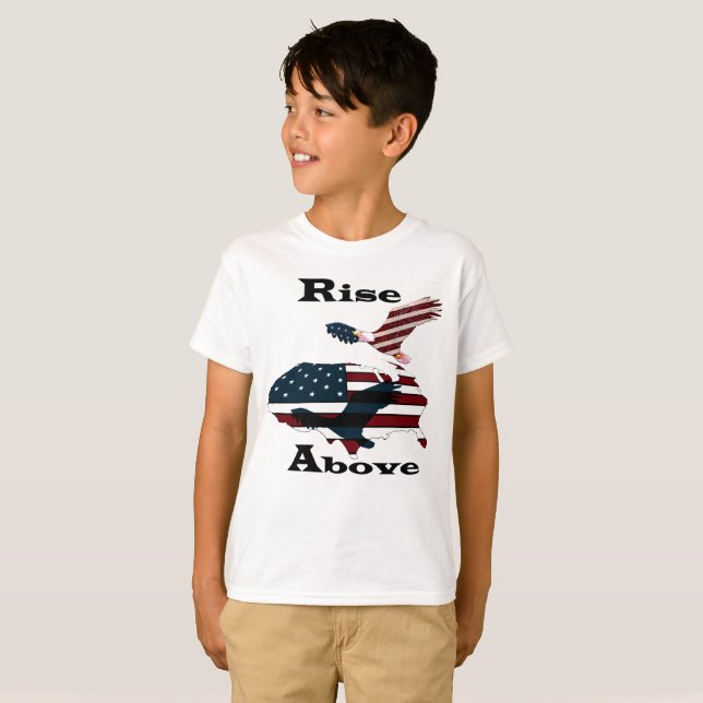 Rise above  T-Shirt (Front Full)