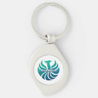 Rise Above – The Phoenix Within Keychain