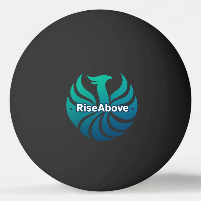 Rise Above – The Phoenix Within Ping Pong Ball (Front)