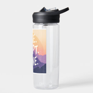 Rise Adapt Shine - Inspirational Mountain Sunrise  Water Bottle