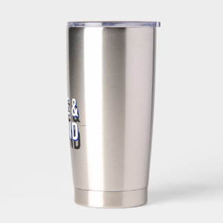 rise and grind insulated tumbler