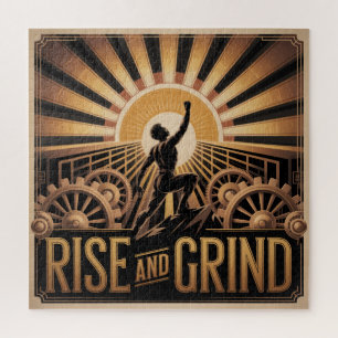 Rise And Grind Jigsaw Puzzle