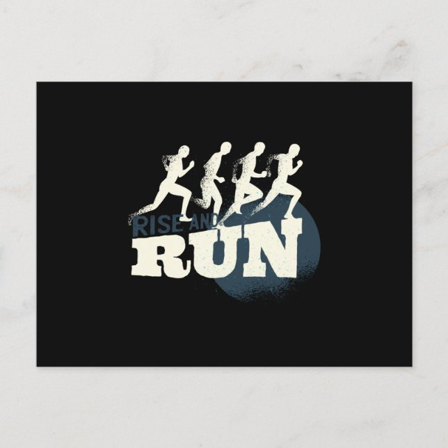 Rise and Run Postcard (Front)