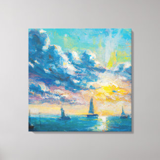 Rise and Shine A New Day Canvas Print