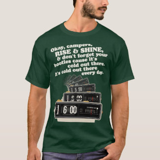 Rise and Shine Groundhog Day Alarm Clock T-Shirt