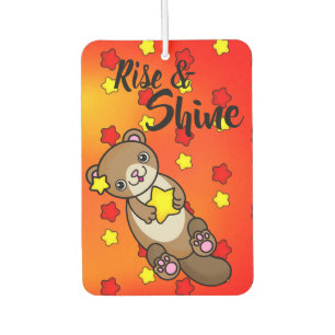 Rise and Shine Little Colourful Stars and Otter Air Freshener