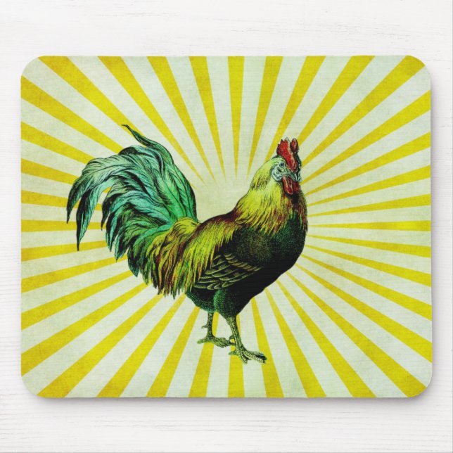 Rise and Shine Mouse Pad (Front)