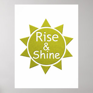Rise And Shine Paper Cut Art Print