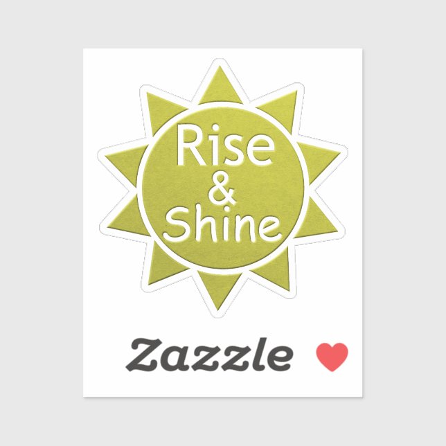 Rise And Shine Paper Cut Art Print (Sheet)