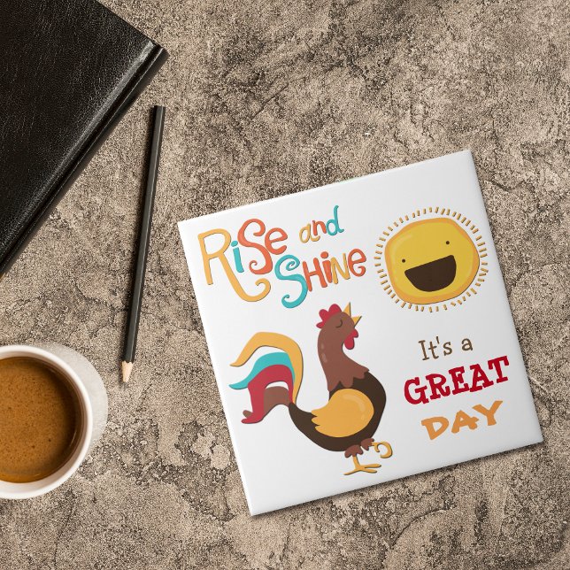 Rise and Shine Rooster Tile (Creator Uploaded)