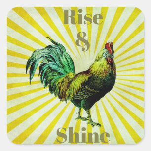 Rise and Shine Sticker