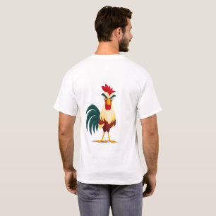 Rise and Whine Funny Rooster T-Shirt