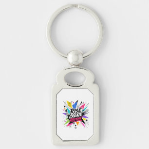 Rise Create Repeat Inspirational Motivational Quot Keychain