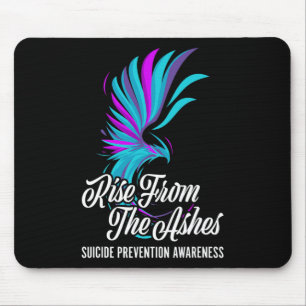 Rise From Phoenix The Ashes Suicide Prevention Awa Mouse Pad