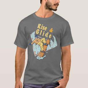 Rise & Glide Snowboarding Snowboard Trip T-Shirt
