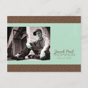 Rise Graduation Invitation Postcard