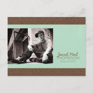 Rise Graduation Invitation Postcard