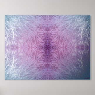 Rise Higher Silver Foil Block Art Print