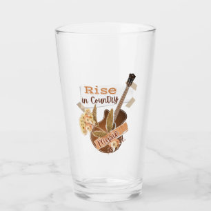 rise in country   glass