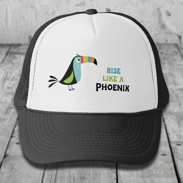 Rise like a Phoenix Trucker Hat (Creator Uploaded)