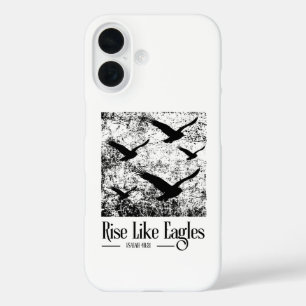 Rise Like Eagles – Isaiah 40:31 iPhone 16 Case