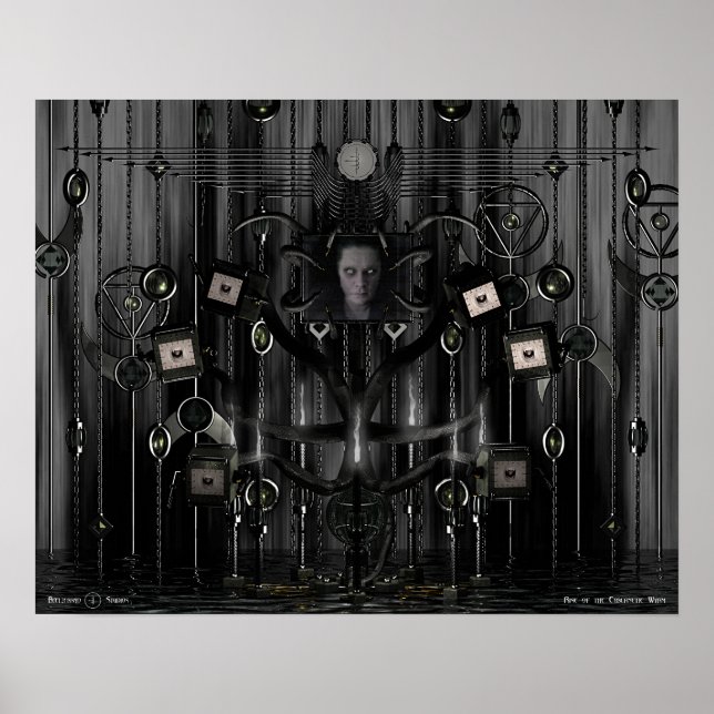 Rise of the Cybernetic Wyrm Poster (Front)