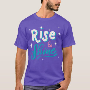 Rise Shine 70s funny T-Shirt