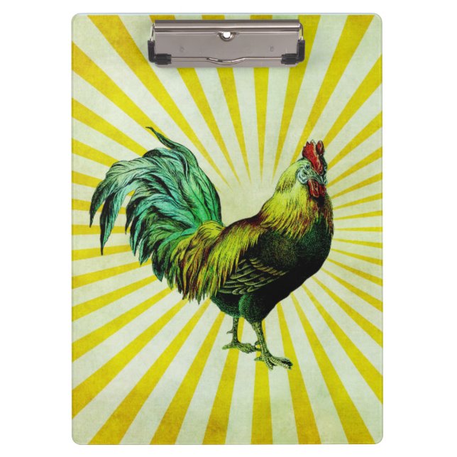 Rise & Shine Clipboard (Front)