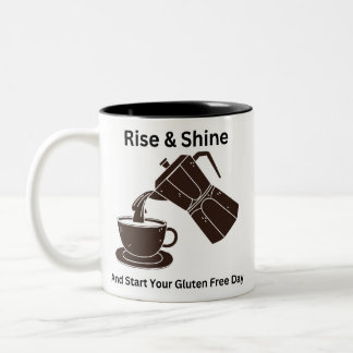 Rise & Shine Two-Tone Coffee Mug
