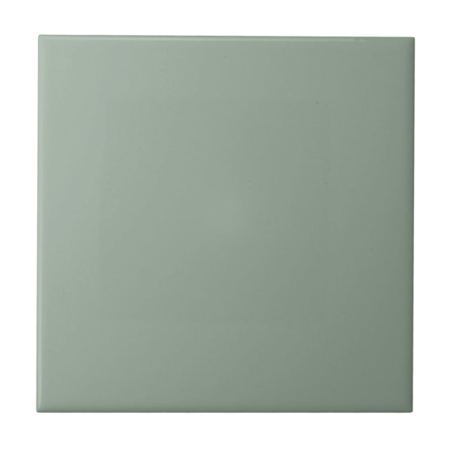 Rise & Smooth Sage Green Wall | Antique Square Tile (Front)
