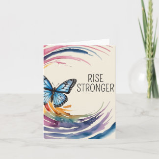 Rise Stronger Themed Invitation