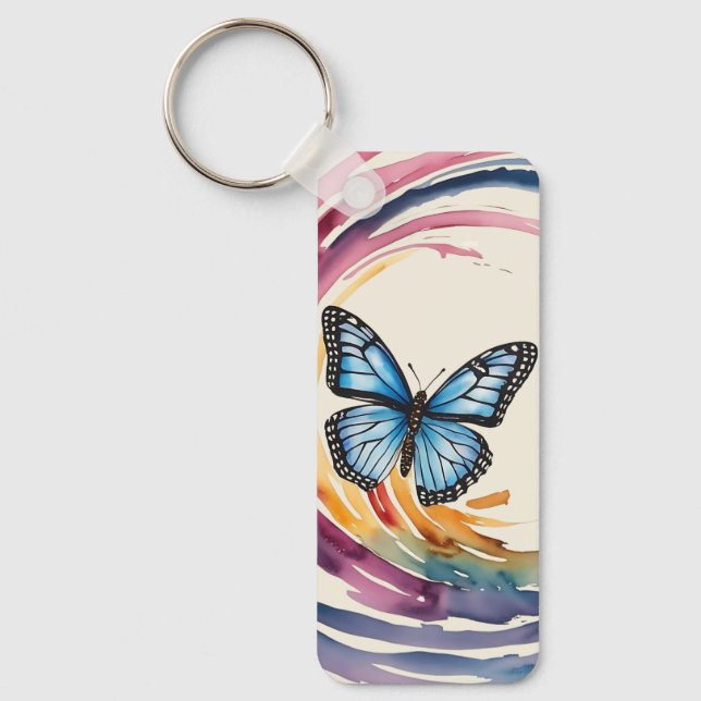 Rise Stronger Themed Keychain (Front)