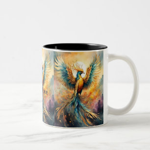 Rise & Thrive : Phoenix Mug coloré