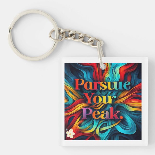 “Rise to Success” Keychain (Front)