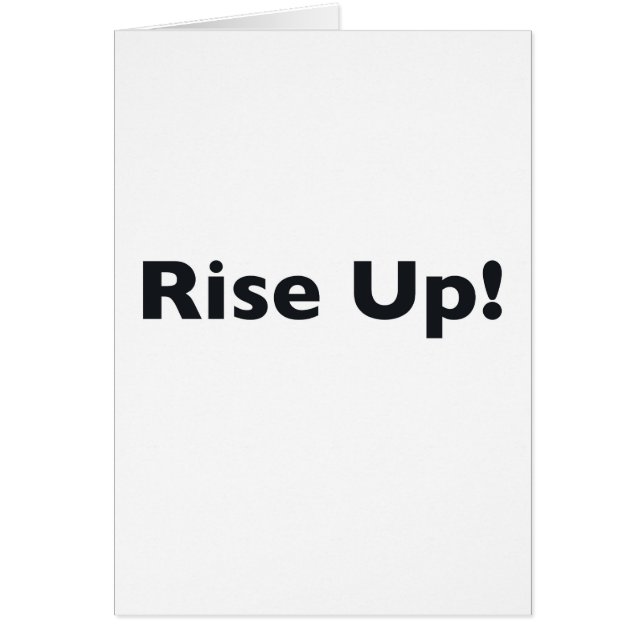 Rise Up! (Front)