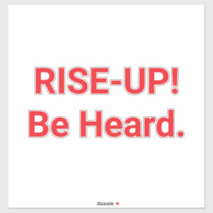 RISE-UP BE HEARD Jeff Hankamer Artjunkhaus Peace