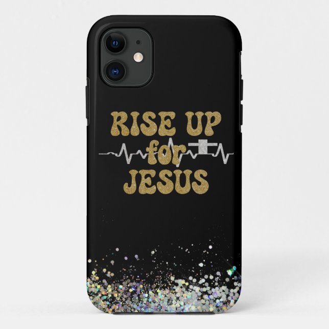 Rise up For Jesus Christian  Case-Mate iPhone Case (Back)