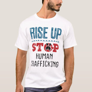 Rise Up Stop Human Trafficking T-Shirt