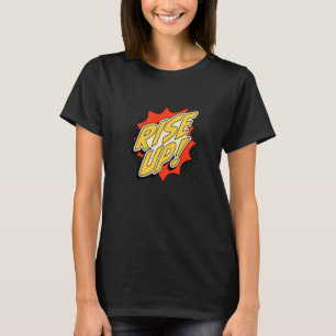 Rise Up Women's Human Rights March Retro 1 T-Shirt