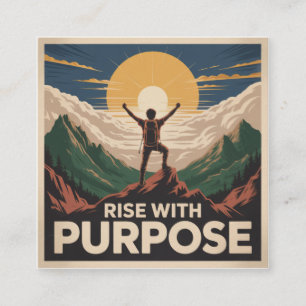 Rise With Purpose Calling Card