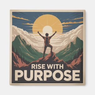 Rise With Purpose Magnet