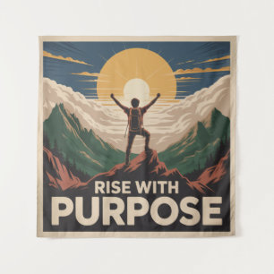 Rise With Purpose Tapestry