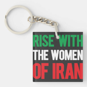 Rise with the Women of Iran Keychain