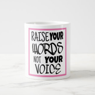 Rise your words a motivational quote Specialty Mug