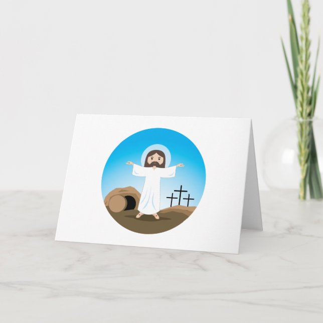 Risen Christ Holiday Card (Front)