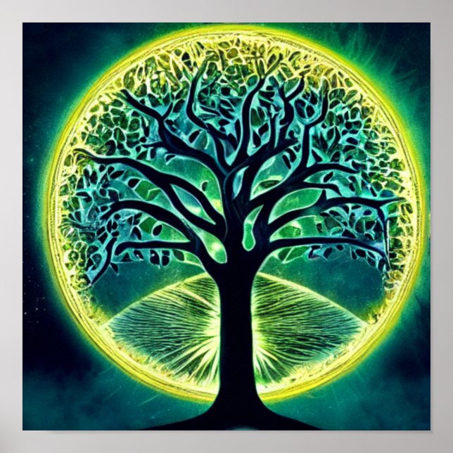 Risen Tree of Life Poster (Front)